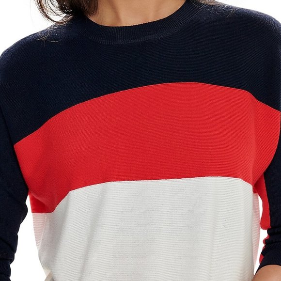 ONLY COLOUR BLOCK HIGH-LOW PULLOVER KNIT - Picture 6 of 6